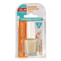 Средство для ногтей "Zinger" 7 in 1 elixir базовое покрытие (7 в 1) Укрепление и защита (NC-82) 12мл фото