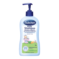Bubchen шампунь и средство для купания младенцев Bad and Shampoo 400мл фото