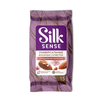 Silk Sense салфетки Миндальное молочко влажные фото