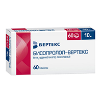 Бисопролол-Вертекс таблетки 10мг фото