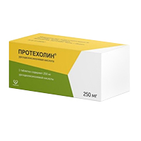 Протехолин таблетки 250мг фото