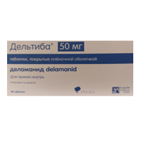 Дельтиба таблетки 50мг фото