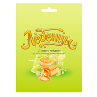 Карамель леденцовая с витамином С со вкусом липы с медом 60г фото