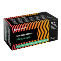 Оланзапин Медисорб таблетки 5мг фото