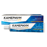 Камериум гель 2,5% 60г фото