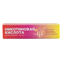 Никотиновая кислота для волос 65мл фото