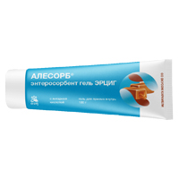 Erzig &quot;Алесорб&quot; Энтеросорбент Эрциг гель со вкусом карамели 180г фото