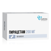 Пирацетам капсулы 200мг фото