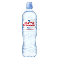 Вода питьевая "Святой источник" "Спорт" негазированная 0,75л фото