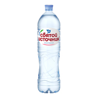 Вода питьевая "Святой источник" негазированная 1,5л фото