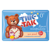 Тик-Так мыло нейтральное с миндальным молочком 90г фото