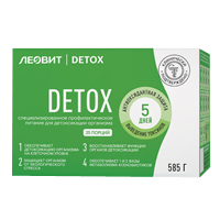 Леовит Detox набор комплексная программа питания на 5 дней 585г фото