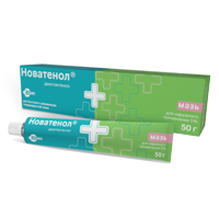 Новатенол мазь 5% 50г фото