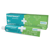 Новатенол крем 5% 25г фото