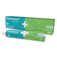 Новатенол крем 5% 50г фото