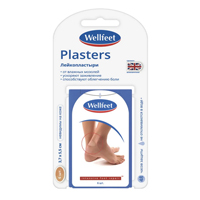 WellFeet пластырь мозольный гидроколлоидный 3,7х5,5см фото