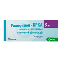 Рисперидон-КРКА таблетки 3мг фото