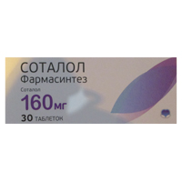 Соталол Фармасинтез таблетки 160мг фото