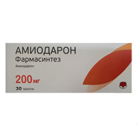 Амиодарон Фармасинтез таблетки 200мг фото