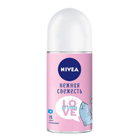 Nivea дезодорант Нежная свежесть. LOVE Be Trendy шариковый 50мл фото