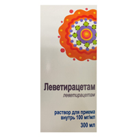 Леветирацетам раствор 100мг/мл 300мл фото