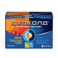 Дуоколд порошков набор со вкусом клюквы 5г фото