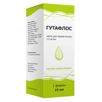 Гутафлос капли 7,5мг/мл 15мл фото