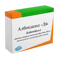 Албендазол-Дж таблетки 400мг фото