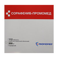 Сорафениб-Промомед таблетки 200мг фото