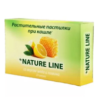 Леденцы с растительными экстрактами "Nature Line" со вкусом лимон и мед леденцы массой 2,5г фото