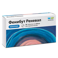 Фенибут Реневал таблетки 250мг фото
