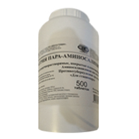 Натрия пара-аминосалицилат таблетки 500мг фото