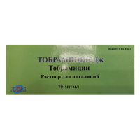 Тобрамицин Дж раствор 75мг/мл 4мл фото