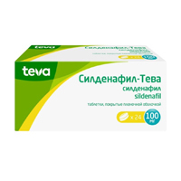 Силденафил-Тева таблетки 100мг фото