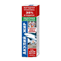 Гель-бальзам &quot;Акулий жир&quot; с окопником и сабельником 125мл фото
