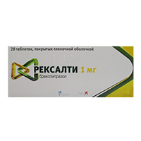 Рексалти таблетки 1мг фото