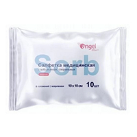 Салфетка "Angel" сорбционная марлевая 10х10см фото