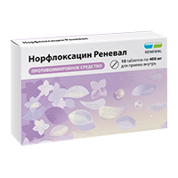 Норфлоксацин Реневал таблетки 400мг фото