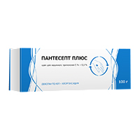 Пантесепт Плюс крем 5%+0,5% 100г фото