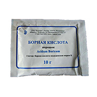 Борная кислота "Рускерн" порошок 10г фото