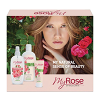 My Rose of Bulgaria набор розовая вода 230мл+ молочко для тела 250мл + крем для рук 75мл фото