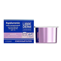 Librederm "Hyaluronic" крем Eco-Refill Интенсивное увлажнение SPF15 дневной (сменный блок) 50мл фото