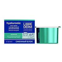 Librederm "Hyaluronic" крем Eco-Refill Гиалуроновый Cica-крем увлажняющий матирующий дневной (сменный блок) 50мл фото