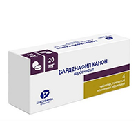 Варденафил Канон таблетки 20мг фото