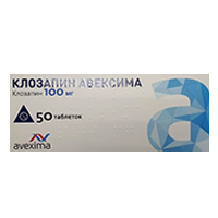 Клозапин Авексима таблетки 100мг фото