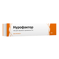 Нурофактор гель 5% 50г фото