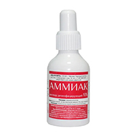 Аммиак раствор дезинфицирующий 10% 100мл фото