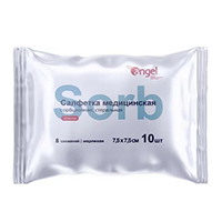 Салфетка "Angel" сорбционная марлевая 7,5х7,5см фото