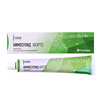 Нимесулид Форте гель 2% 50г фото