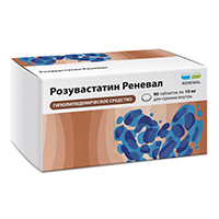 Розувастатин Реневал таблетки 10мг фото